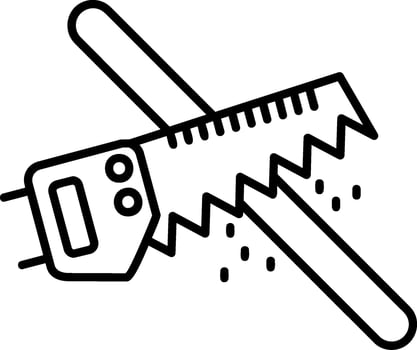 Saw Cutting Tool vector