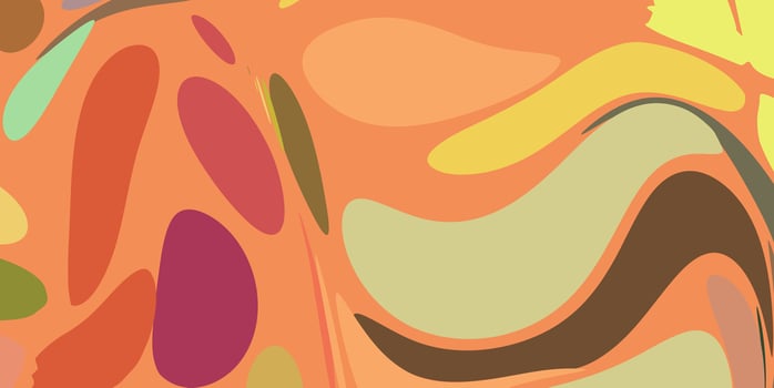 Abstract background with soft colors, abstract background with cheerful colors, wavy background vector