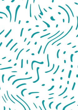 Minimalist wavy dotted line pattern background in blue colors, stripped pattern vector