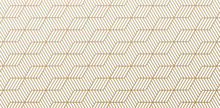 abstract geometric pattern with stripes, lines woven basket weave pattern texture golden colors isolated white backgrounds for knitted textile material, fabric, covering book, wrapping papers, cards vector