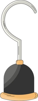 Pirate Treasure Icon with Cartoon Style. vector