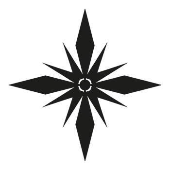 Christmas black star png