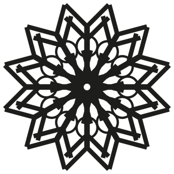 Winter Christmas star png