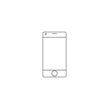 Mobile phone icon design art illustration vector