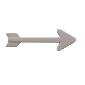 Gray arrow pointing right on transparent background directional sign simple navigation icon png