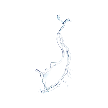 Elegant water splash isolated on transparent background, capturing a moment of motion png