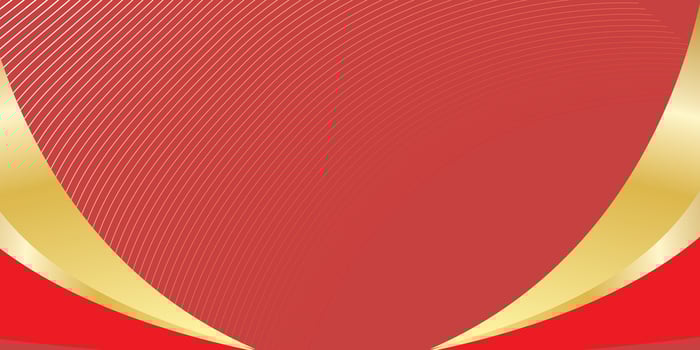 red and gold background with a curved line vector