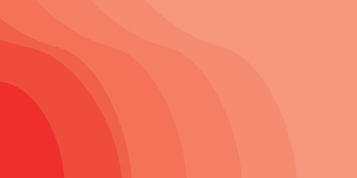 a red and orange background with a wave pattern vector