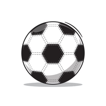 Soccer ball illustration vector
