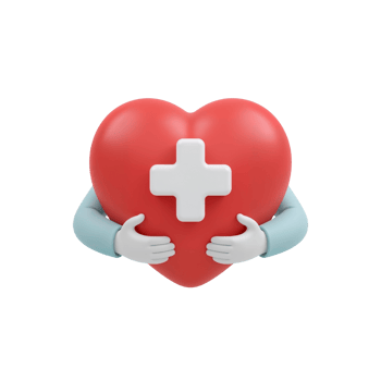 Aiding affection illustrated through gentle embrace signifying wellbeing and support png