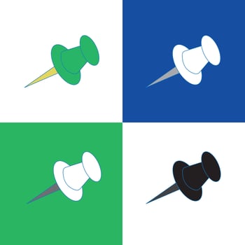 Location Map Pin Icons Pack vector
