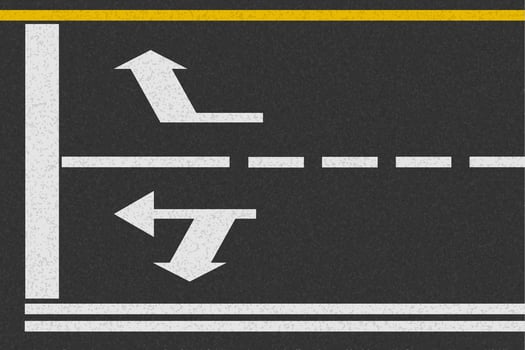 asphalt road for transport with markings stock illustration background vector