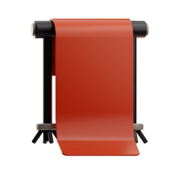 Red Backdrop Roll Stand png