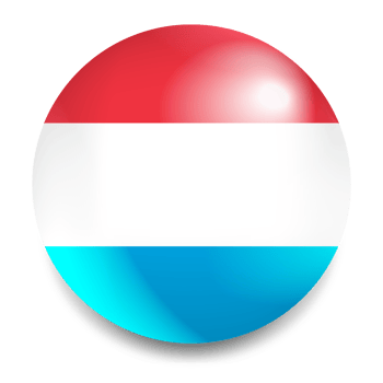 Luxembourg Flag Round Icon - Luxembourgish Flag Circle png