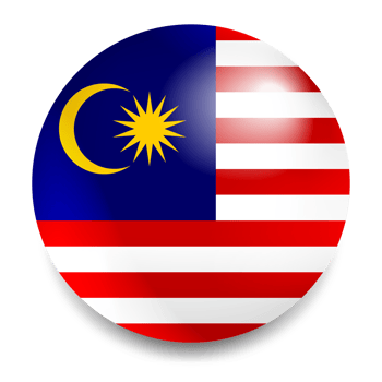 Malaysia Flag Round Icon - Malaysian Flag Circle png