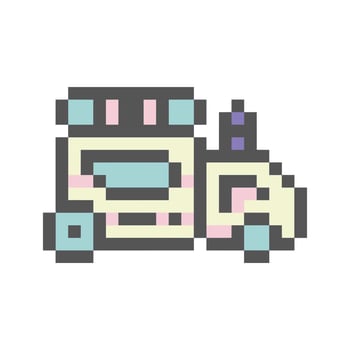 baby toy truck vector