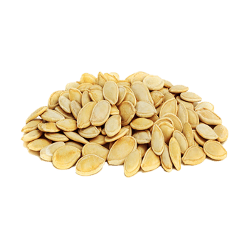 Pile of pumpkin seeds isolated on transparent background, a healthy and nutritious snack png