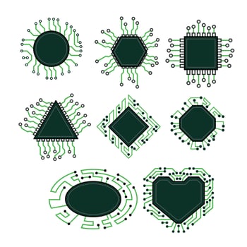 Multiple electronic circuit designs vector
