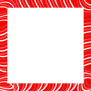 square red frame isolated blank border with striped line on transparent background png