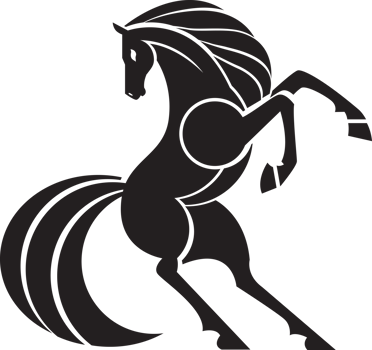 Horse, character , silhouette, logo png