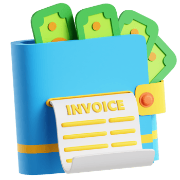 wallet invoice shopping png