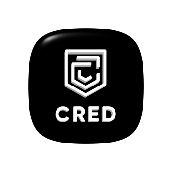 Cred app icon on transparent background png