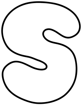 Paper Cut Alphabet. Capital letters. Bold White Graphic Alphabet, S. png