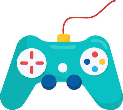 Game joystick,Turquoise Game Controller png