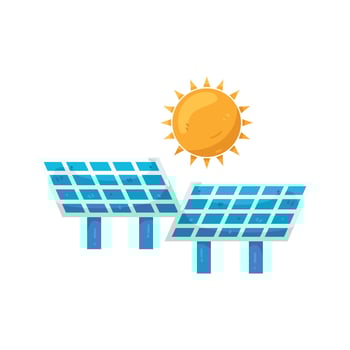 Illustration of Solar Alternative vector
