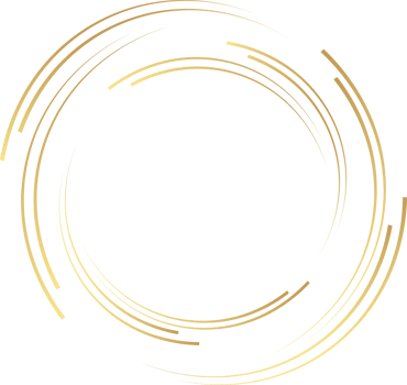 Gold circular technology speed lines png