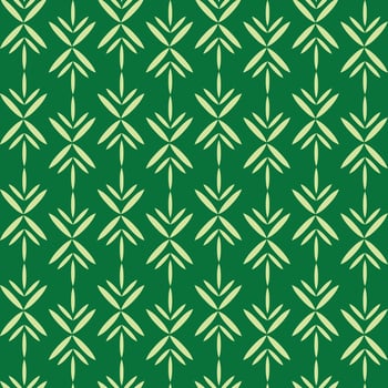 a green and white pattern with arrows on it vector