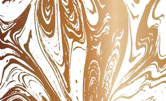 a gold marble background with swirls vector