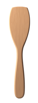 Natural wooden spatula offers warm utility for joyful cooking and food preparation png