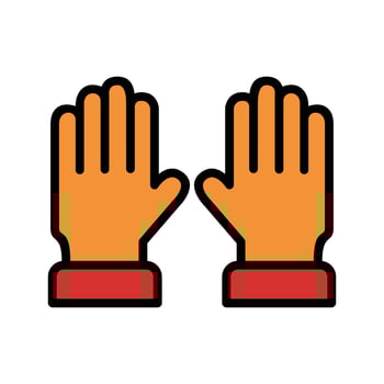Protective Work Gloves vector