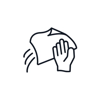 wipe editable icons collection vector