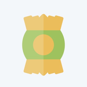 Icon Wraping. related to Plastic Product symbol. flat style. design editable vector