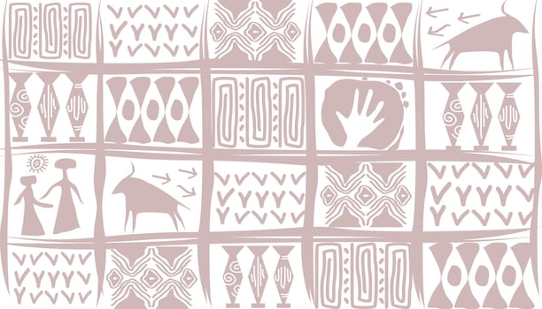 agriculture pattern for textile vector