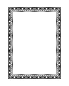 Hand drawn floral frame and ornamental border set with artistic plant and nature inspired designs vector