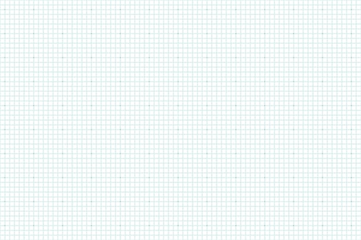 Minimalist seamless grid pattern, blank graph paper background for technology and architecture drafts vector