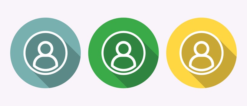 Diverse User Profile Icons Embodying Connection and Accessibility Through Inclusive Graphic Representations, Visualizing Digital Community vector