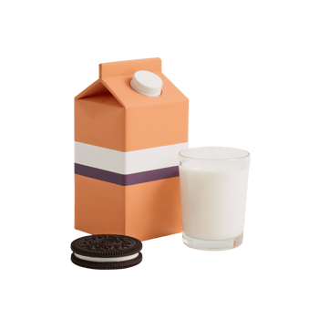 Whimsical Delight A Refreshing Beverage with Treat isolated transparent backdrop minimal color png