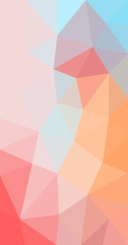 Illustration of abstract Low polygonal modern multicolor background vector