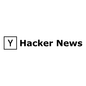 White HackerNews Official Logo on Transparent Background png