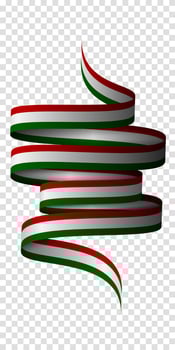 Tajikistan flag ribbon. Flying tajikistan ribbon flag from top to bottom. Tajikistan independence day template vector