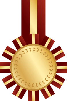 gold medal coin award png
