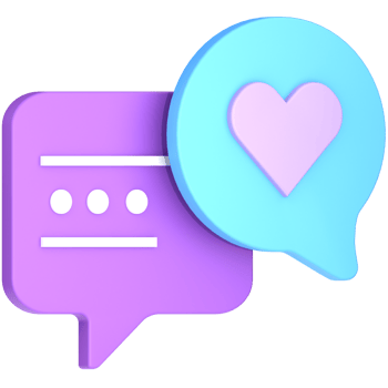 Chat Essential 3D Illustration png