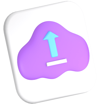 Upload Essential 3D Illustration png