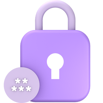 Lock Essential 3D Illustration png