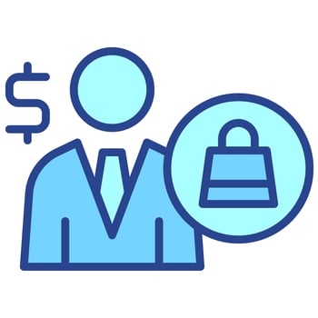 Trusted Buyer Symbol vector