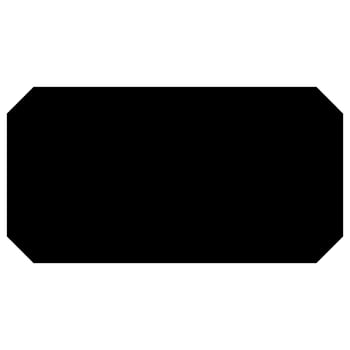 Cinema ticket icon in outline style isolated on white background. Theater symbol. vector